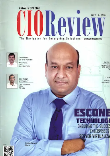Cover Story coverage by CIOReview Magazine